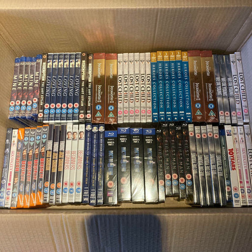 Wholesale DVD Blu-ray Joblot New Sealed Large Mixed Bundle Approx. 150+ ID#5007 - Attic Discovery Shop