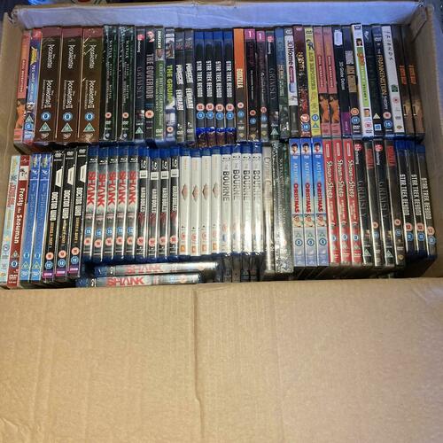 Wholesale DVD Blu-ray Joblot New Sealed Large Mixed Bundle Approx. 150+ ID#6001 - Attic Discovery Shop