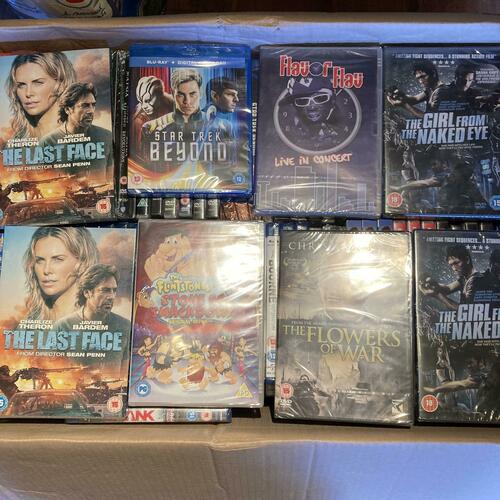 Wholesale DVD Blu-ray Joblot New Sealed Large Mixed Bundle Approx. 150+ ID#6001 - Attic Discovery Shop