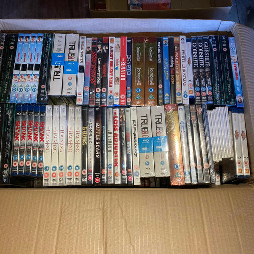 Wholesale DVD Blu-ray Joblot New Sealed Large Mixed Bundle Approx. 150+ ID#6003 - Attic Discovery Shop