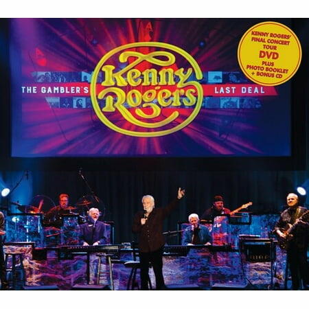 Gambler's Last Deal - Kenny Rogers [CD Album + Concert Tour DVD] - New Sealed - Attic Discovery Shop