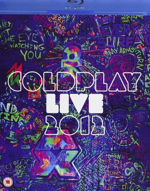 Coldplay Live 2012 Blu-ray Concert +15 Track Live Album CD ALL Region New Sealed - Attic Discovery Shop