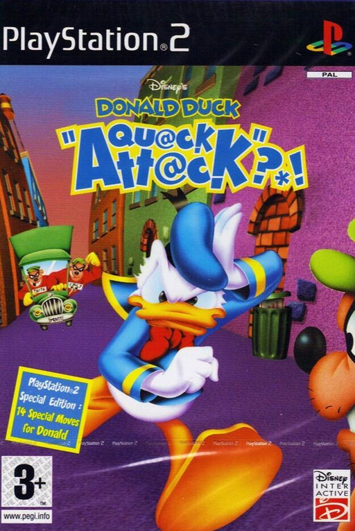Donald Duck: Quack Attack (PS2 PlayStation 2 Game) [PAL] - Good - Attic Discovery Shop