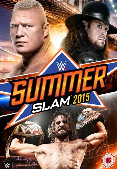 WWE: SummerSlam 2015 [DVD] [NTSC] [Region 2 + 5] Wrestling - New Sealed - Attic Discovery Shop