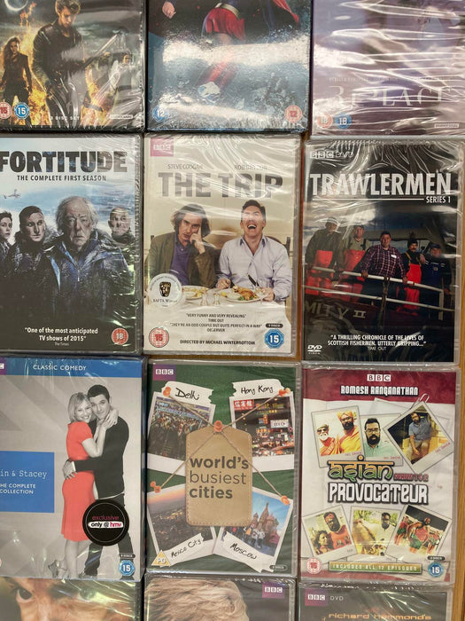 DVD TV Series Shows Documentaries Bundle Joblot ALL New Sealed Spiral Moone Boy - Attic Discovery Shop