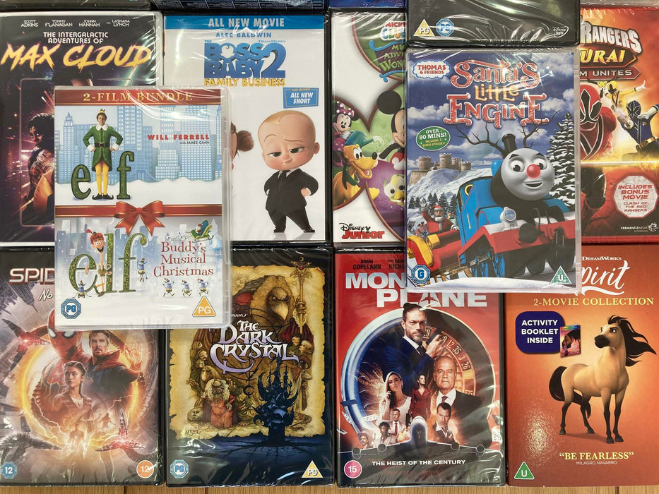 DVD Collection Kids & Family Movie Bundle Joblot ALL NEW Sealed LEGO Disney Sing - Attic Discovery Shop