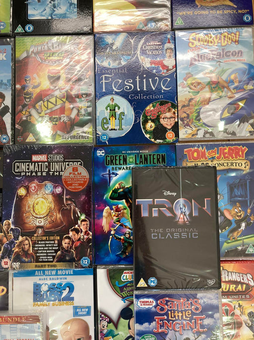 DVD Collection Kids & Family Movie Bundle Joblot ALL NEW Sealed LEGO Disney Sing - Attic Discovery Shop