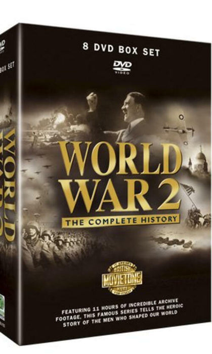 World War 2 WWII Complete History (11Hrs) [DVD Box Set] [Region 2] - New Sealed - Attic Discovery Shop