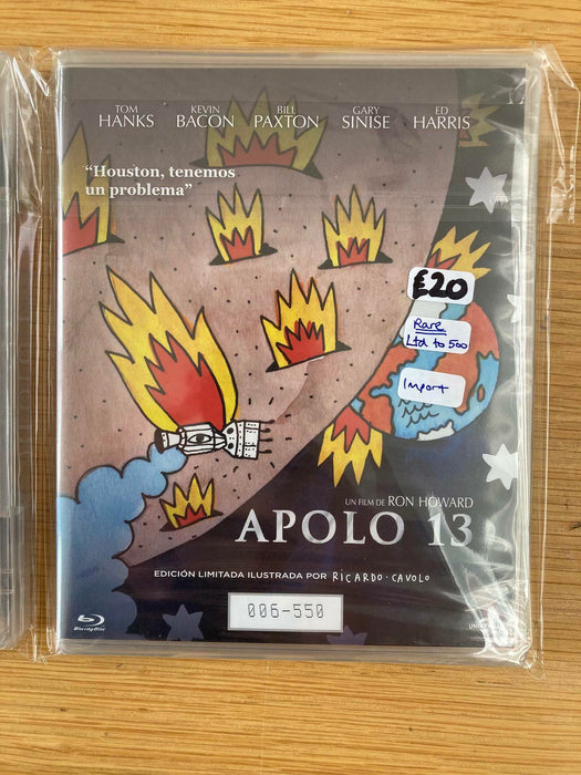 Rare Limited Edition to 500 Blu-rays Lot Apollo 13, Wolf of Wall Street, Casino - Attic Discovery Shop