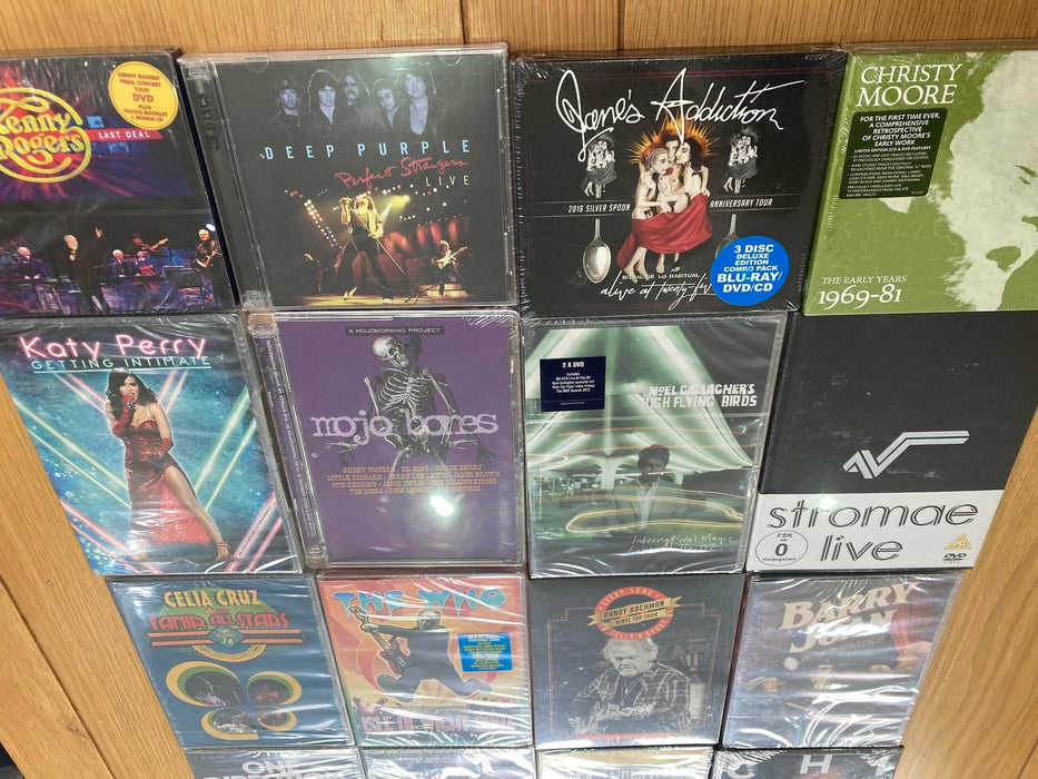 DVD Music Lot ALL New Sealed Mixed Bundle (26 total) John Lennon / The Who / Amy - Attic Discovery Shop