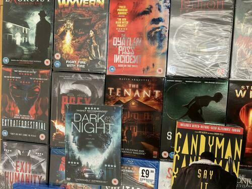 Blu-ray & DVD Horror Wholesale Joblot ALL New Sealed Large Mixed Bundle 54 total - Attic Discovery Shop