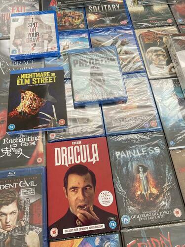 Blu-ray & DVD Horror Wholesale Joblot ALL New Sealed Large Mixed Bundle 54 total - Attic Discovery Shop