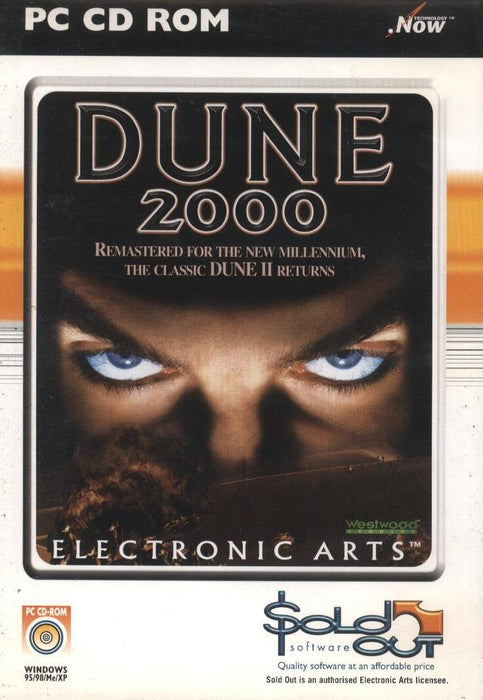 Dune 2000 (Rare PC CD-ROM Game) Remastered Classic Dune II Returns - Very Good - Attic Discovery Shop