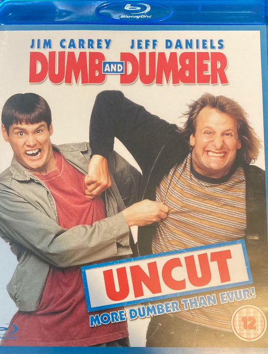 Dumb And Dumber (Uncut Version) [Blu-ray] [Rare 1994 Comedy Classic] [Region B] - Very Good - Attic Discovery Shop