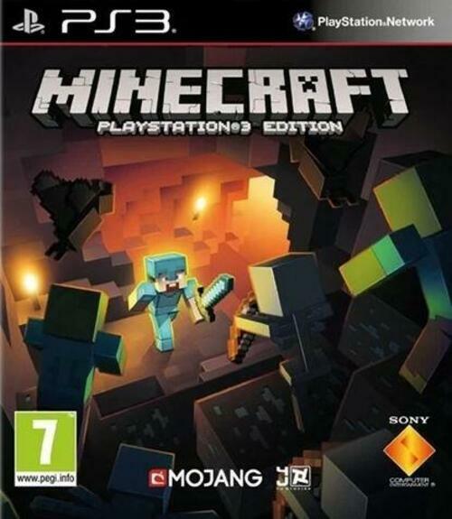 Minecraft (PS3 Playstation 3 Game) - Very Good - Attic Discovery Shop