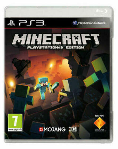 Minecraft (PS3 Playstation 3 Game) - Very Good - Attic Discovery Shop