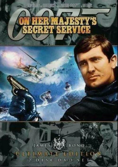 007 James Bond On Her Majesty's Secret Service 2 DISC ED. DVD 1969 UK NEW Sealed - Attic Discovery Shop