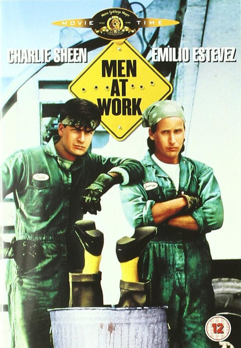 Men At Work [DVD] [1990] [Region 2] Charlie Sheen, Emilio Estevez - Very Good - Attic Discovery Shop