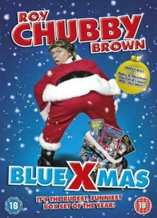 Roy Chubby Brown Blue Christmas Xmas [DVD Box Set] Rare OOP Deleted - New Sealed - Attic Discovery Shop