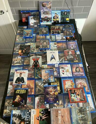 Blu-ray 4K UHD Wholesale Joblot ALL New Sealed Large Mixed Bundle (74 in total) - Attic Discovery Shop