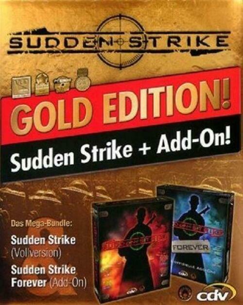 Sudden Strike Gold - Sudden Strike & Sudden Strike Forever (PC CD-ROM Game) - Very Good - Attic Discovery Shop