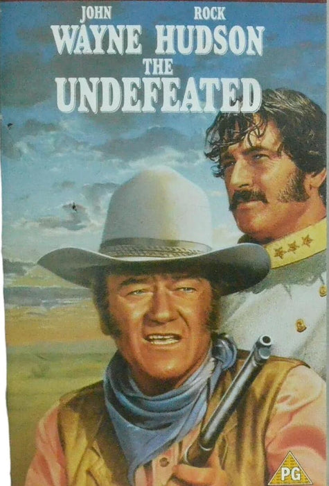 The Undefeated [VHS] [1969] Rare Video John Wayne Rock Hudson Western - Very Good