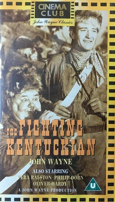 The Fighting Kentuckian [VHS] [1949] Rare John Wayne Classic Cinema Club - Very Good - Attic Discovery Shop