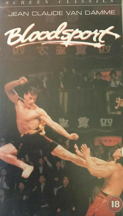 Bloodsport 1 [VHS] [1987] Rare Action Martial Arts Jean-Claude Van Damme Classic - Very Good - Attic Discovery Shop