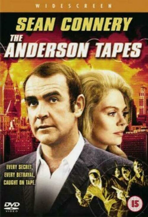 The Anderson Tapes [DVD] [1971] [Region 2] Sean Connery Rare Classic - Very Good - Attic Discovery Shop