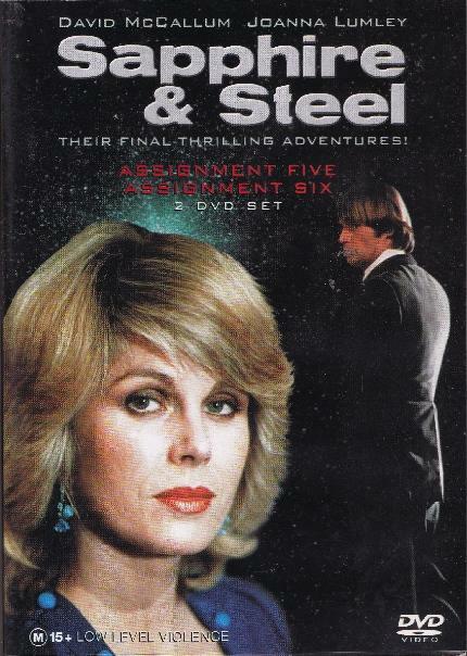 Sapphire & Steel Assignment 5 & 6 [DVD] [PAL Region Free] Rare 2-Disc Set Lumley - Very Good - Attic Discovery Shop