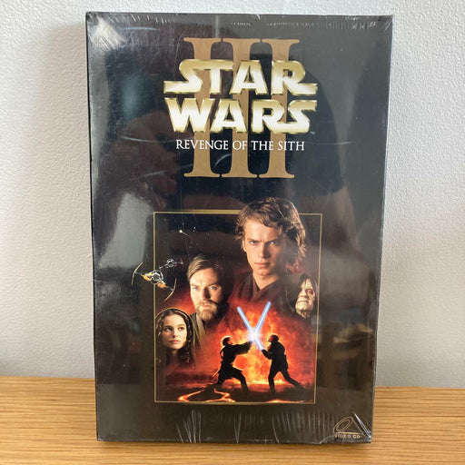 Star Wars 3 III Revenge of the Sith Rare Vintage Video CD VCD - Still New Sealed - Attic Discovery Shop