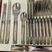 Vintage Laguiole Bee Inox 1st Quality 24 Piece Cutlery Set Pearl Effect Handles - Good - Attic Discovery Shop