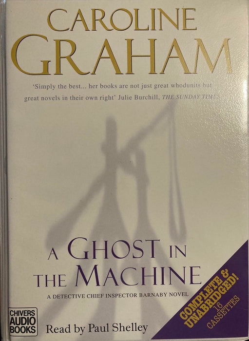 A GHOST IN THE MACHINE by Caroline Graham [CASSETTE Audiobook] Unabridged Set - Very Good