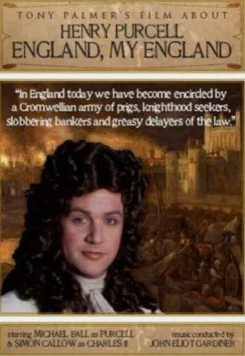 England, My England [DVD] [1995] [NTSC] [Region Free] Tony Palmer Henry Purcell - Very Good - Attic Discovery Shop