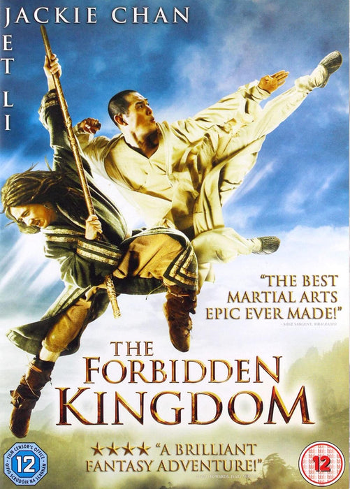 Forbidden Kingdom [DVD] [2008] [Region 2] Jackie Chan Martial Arts - New Sealed