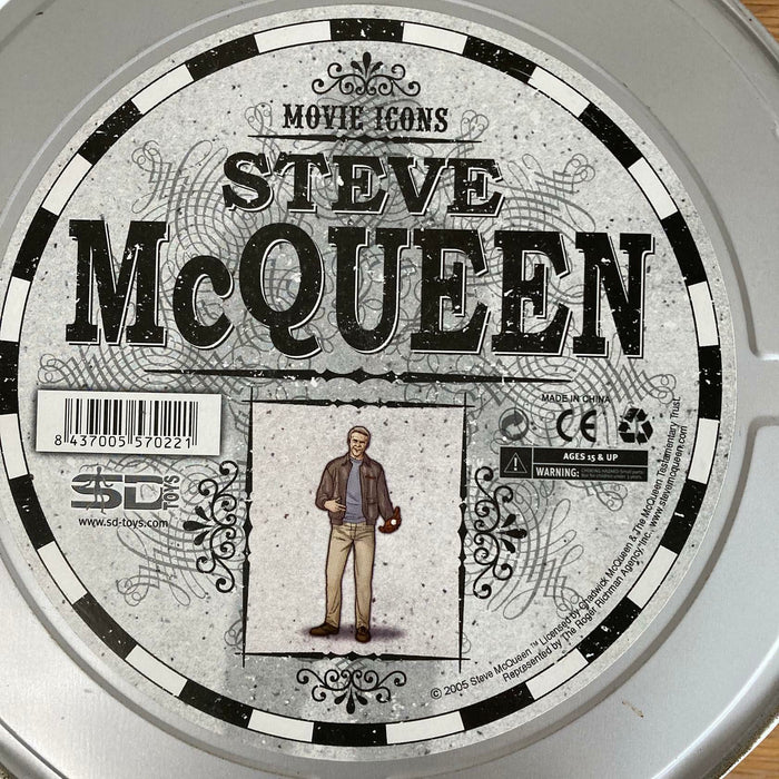 Movie Icons Steve McQUEEN Rare SD TOYS Cricket Sport Figure From Great Escape