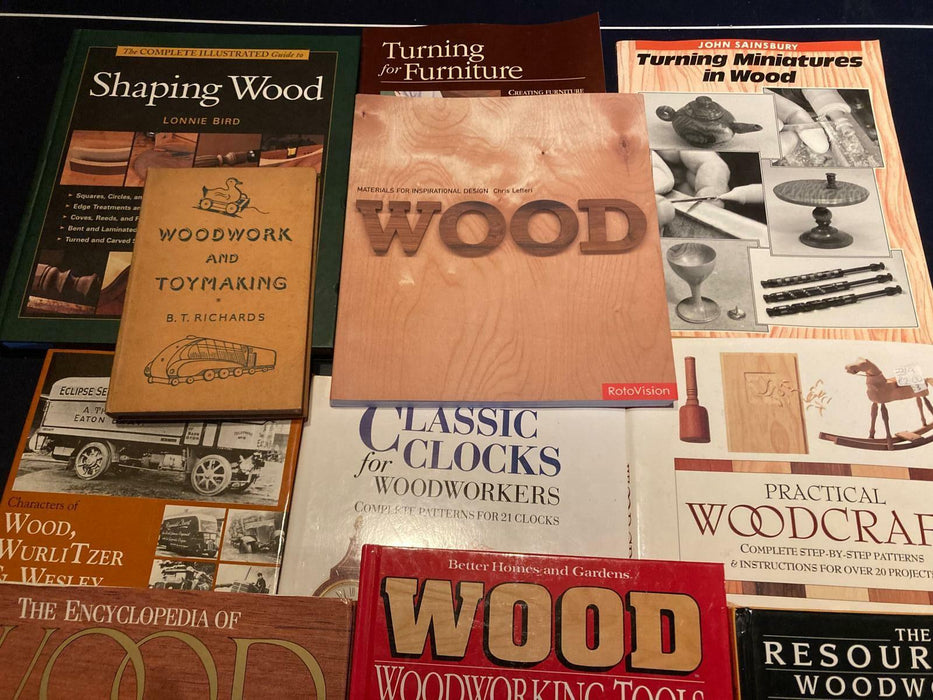 Wood Making Woodwork Furniture Restoration Modern + Vintage Books Job Lot Bundle - Good - Attic Discovery Shop