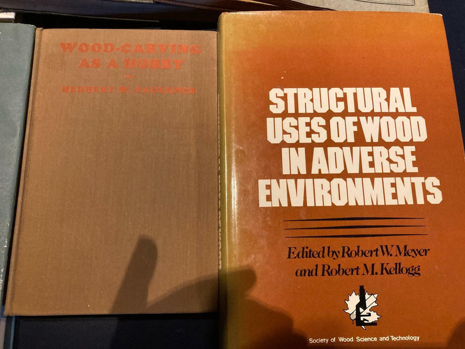 Carpentry Wood / Wooden Buildings / Joinery Vintage Books Job Lot Bundle - Good