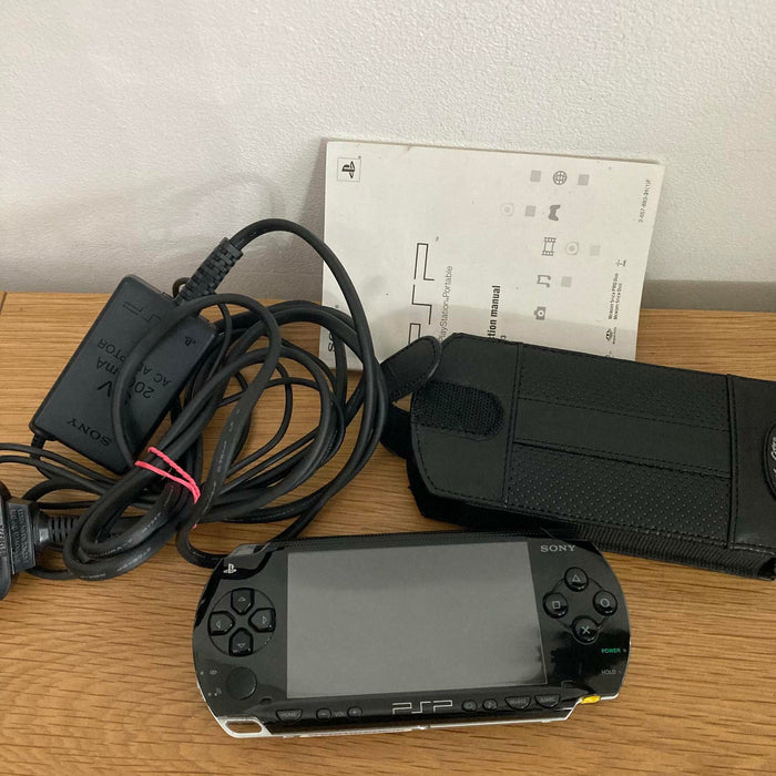 PSP 1003 Original Console - NO POWER SPARES / REPAIR (otherwise VGC) + Charger - Needs Work - Attic Discovery Shop
