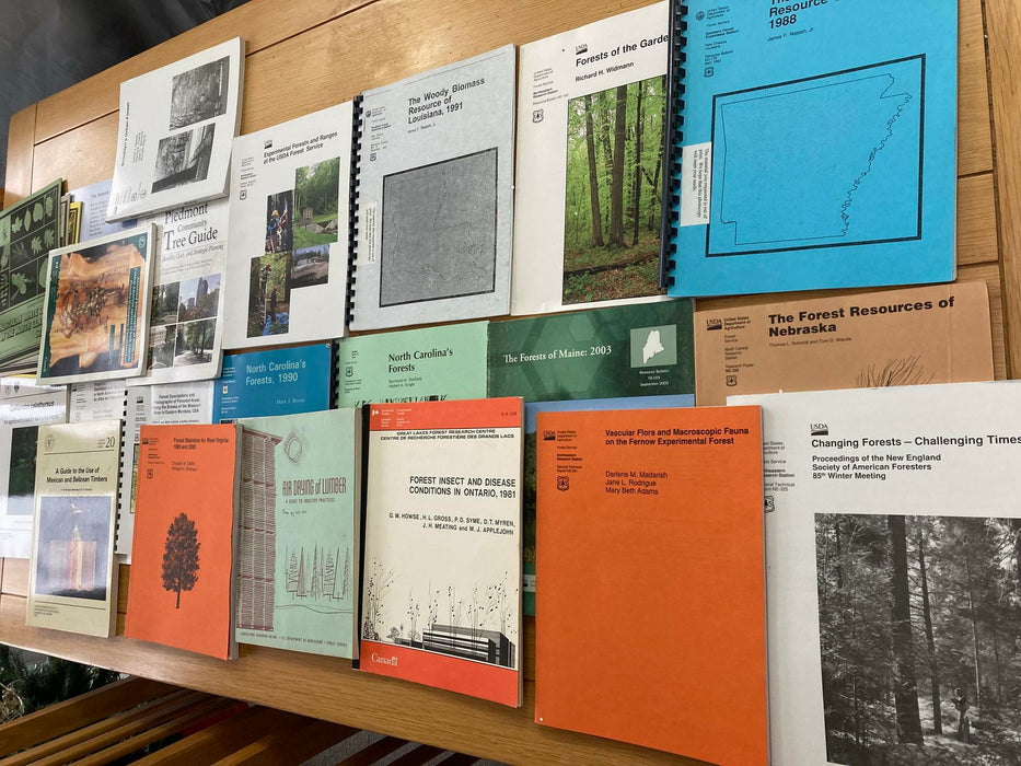 Forest / Rainforests / Trees / Forestry / Oxford / US Agriculture Vtg Rare Books - Good