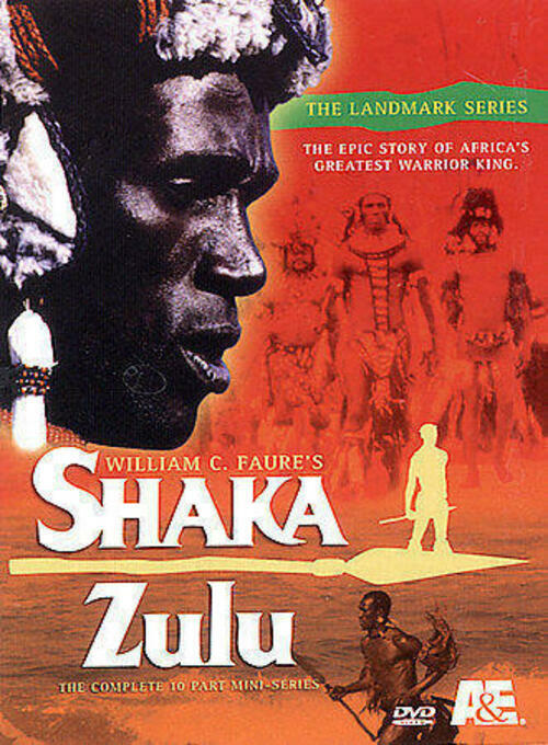 Shaka Zulu [DVD] [Region 1] [Rare US Import NTSC] 1986 Full TV Epic Mini Series - Very Good