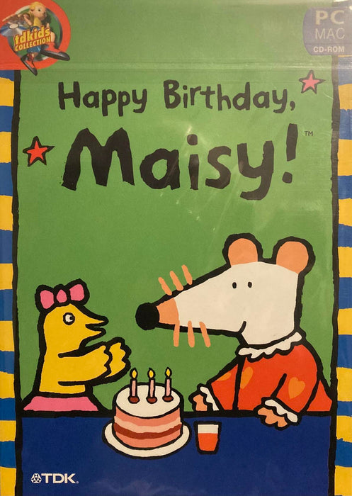 Happy Birthday Maisy! PC CD-ROM Game Software + Mac Kids Ultra Rare Hard To Find - Very Good