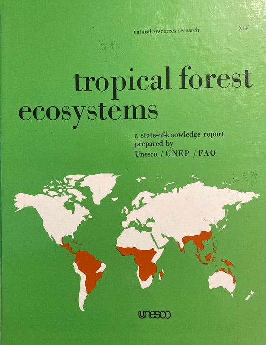 Tropical Forest Ecosystems (Natural Resources Research) Unesco Hardback Book - Good