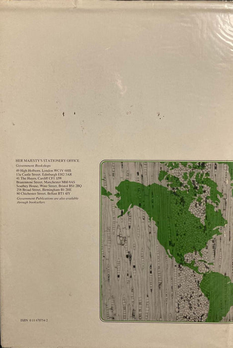 Photomicrographs of World Woods Department of Environment Rare Book 1978 HMSO - Acceptable