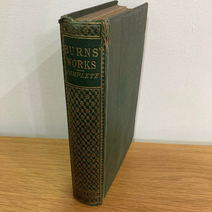 The Life and Work of ROBERT BURNS, 1st Edition 1867 Complete Works Hardback Book - Good