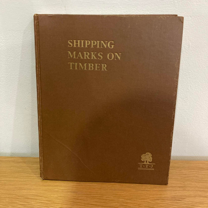 1959, Shipping Marks on Timber, Trades Journal, Forestry, Agents Hardback Book - Good