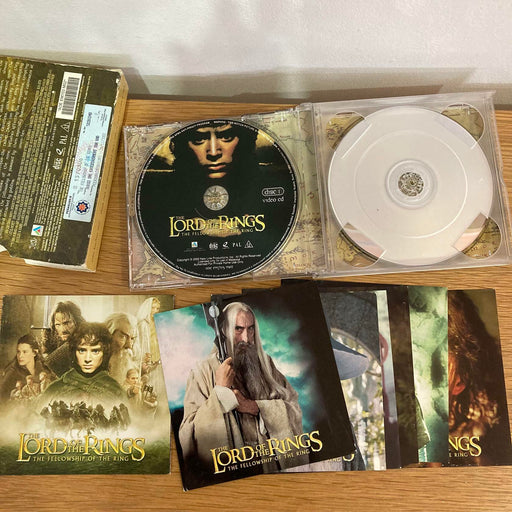 The Lord of the Rings: The Fellowship Of The Ring Video VCD CD + Cards Set VGC - Good - Attic Discovery Shop