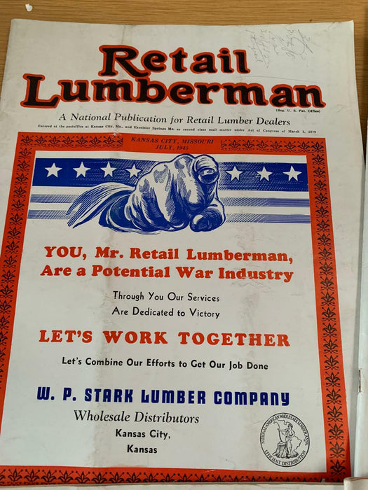 Retail Lumberman News Hardware Lumber Advertising Research Etc Rare x16! Job Lot - Good