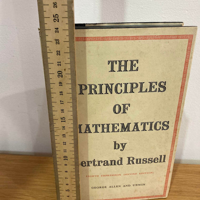 1964 The Principles of Mathematics Bertrand Russel Second Edition Hardback Book - Good