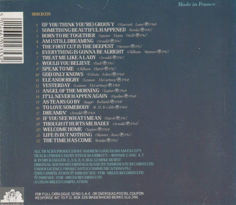 Kafunta - P.P. Arnold [CD Album] Rare - Very Good - Attic Discovery Shop
